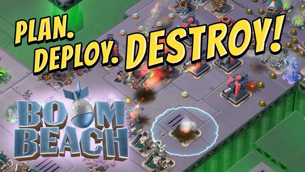 Boom Beach War Strategy Game